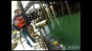 Bell Harbor/Pier 66. Commercial Diver Training Using The GoPro HD Hero2. (EP-8)