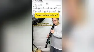 Sunrise Melody M7 EWI,Automatic accompaniment function demonstration #electronicwindinstrument  #m7