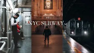 SONY A7III STREET PHOTOGRAPHY - NYC UNDERGROUND SUBWAY | VILTROX 85MM f/1.8