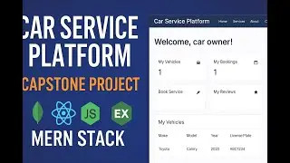 Car Service Management Platform - MERN