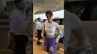 Disha Patani&rsquo;s airport look😍 #dishapatani #dishapatanihot