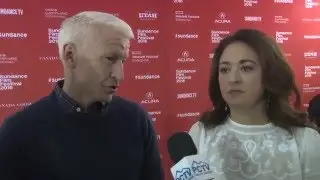 Sundance 2016 Red Carpet: Nothing Left Unsaid: Gloria Vanderbilt & Anderson Cooper