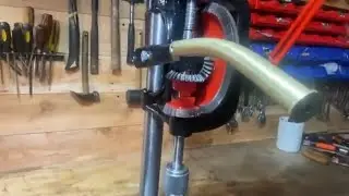 Old German Drill press restoration