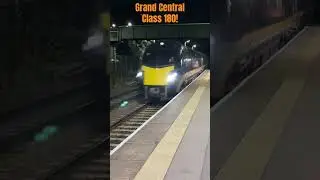 Flying through Woodlesford empty coaching stock.
