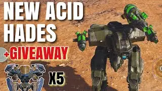 [WR] Fafnir Giveaway | Hades with Bane & Toxin Gameplay | War Robots #WRwinFafnir
