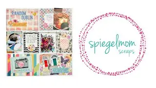 Random Dublin 12x12 Scrapbooking Layout using the Life is Sweet Sequins