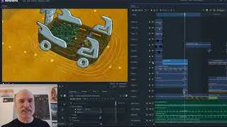 Editing workflow in animation! Poison Dino Five, scene 1.