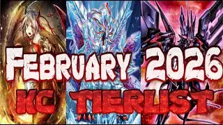 February 2026 KC Cup Tierlist [Yu-Gi-Oh! Duel Links][Yu-Gi-Oh! Duel Links]
