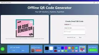 Offline QR Code Generator For Windows 10/11 | Create A QR Code With Logo