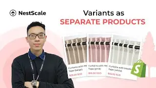 How to Show Variants as Separate Products on Shopify Collection Page - Split Variants into Products