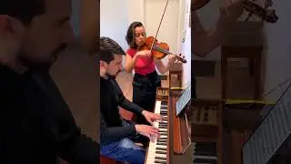 Duo Tessarin interpreta Tessarini #violin #harpsichord #baroque #earlymusic #baroqueviolin