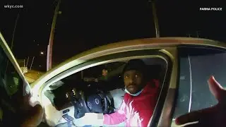 Dashcam video shows interaction between Frank Q. Jackson and Parma Police ahead of chase