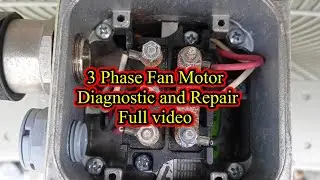 Full video of the transformer fan repair and testing & commissioning