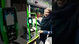 Contactless bus ticket machine #youtubeshorts #shorts #viral #viralshort