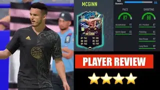 JOHN MCGINN (90) TEAM OF THE SEASON ! PLAYER REVIEW | FIFA 22 ULTIMATE TEAM