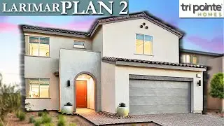 Lovely Plan 2 by Tri Pointe Homes | $439K+ Larimar Collection 2,864sqft in Tule Springs Las Vegas