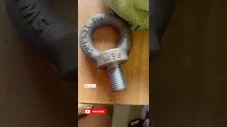 Eye bolt | bolt | high tension bolt | industrial bolt #manufacturing