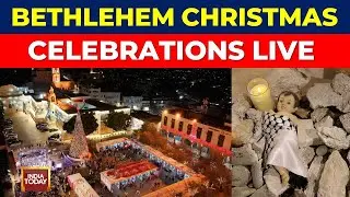 Bethlehem LIVE Visuals | Bethlehem Christmas Celebrations | Birth Place Of Jesus Christ | Christmas
