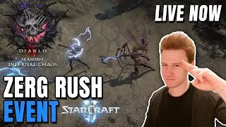 ZERG STARCRAFT EVENT in Diablo 4 APE SMASHES Pit 117 LIVE