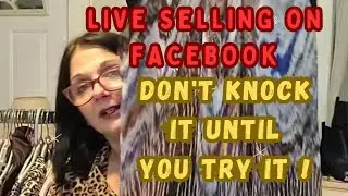 Facebook live selling. You can sell for less. You can sell local or ship. #Resellers #ecommerce