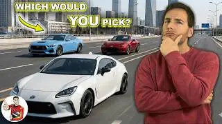 Battle of the Affordable Sports Cars: Miata v GR86 v Mustang GT (POV)