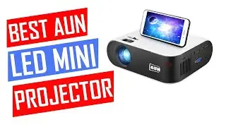 AUN MINI Full HD 1080P LED 3D Home Theater Projector Review On Aliexpress - Affordable HD Projector​