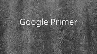 Google Primer