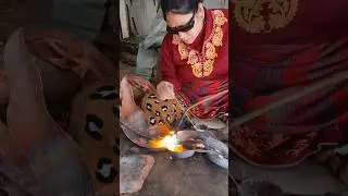 Onmetal handicraft #handicraft #handicraft #makingofbuddha #onmetal #youtuneshorts #viralvideos