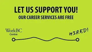 Stuck in your job search? WorkBC Centre North Vancouver is here for you!