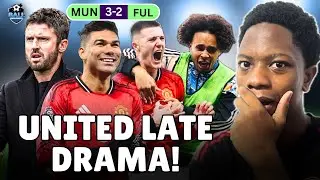 FERGIE TIME IS BACK! 🔴 Man Utd 3-2 Fulham | Benjamin Sesko Late Winner