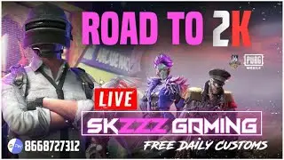 #PUBGLIVE Free customs #pubglive #pubgmobile |daily customs| joined daily customs @10.30pm