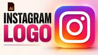 How to Recreate the Instagram Logo in Adobe Illustrator | Beginner Tutorial🔥
