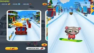 Talking Tom Gold Run Chinese Version NEW UPDATE Talking Tom  Gameplay HD