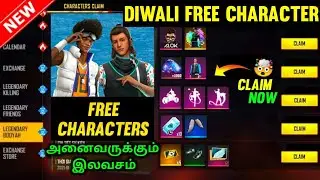 Free Fire Diwali Event Free Character Tamil | Free Fire 16 October Venom Chaos Attack Event Tamil