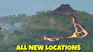 All Fortnite SEASON 8 NEW LOCATIONS & MAP CHANGES