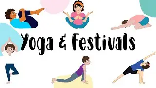Yoga Poses for Strength & Balance | Festival Edition | Easy Poses for Kids | Yoga Guppy Asana Series