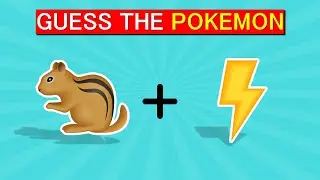 Can You Guess The Pokemon By The Emojis? | Guess The Emoji