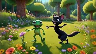 Four Silly Shadows Dance Again | Counting & Imagination Song Kids | Creative Movement Nursery Rhyme