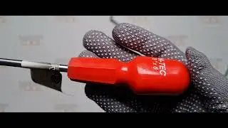 Отвертка плоская Vorel hi-tec 6. 0x200mm арт.61140