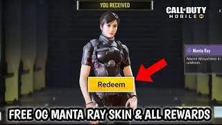 *NEW* HOW TO GET FREE OG MANTA RAY SKIN IN CODM 2025 | FREE ALL REWARDS IN CODM 2025
