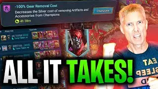 USE FREE GEAR SWAPS! How Global Presets Help Me PUSH In Cursed City | Raid Shadow Legends