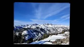 Ritter Range Timelapse