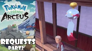 Pok&eacute;mon legends arceus gameplay completing all requests (request guide)
