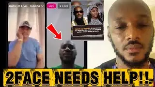 😭😭 PUBLIC OUTBURST WITH 2FACE AND NATASHA ON A LIVE VIDEO WITH DADDY FREEZE