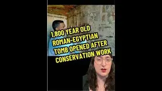 1,800 Year Old Roman-Egyptian Tomb Opened After Conservation Work ~ Egypt News
