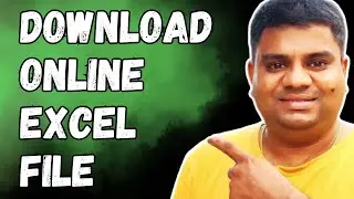 Как загрузить файл Excel Online (электронную таблицу)