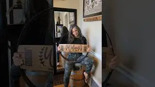 Rustic plating whiskey barrel rings #whiskeybarrel #metal #fyp #bardecor