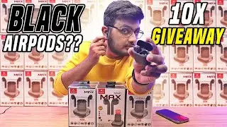 Black Airbuds | Airbuds 2 Max *10X GiveAway*