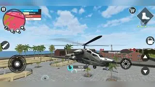 Miami Crime Simulator 2 ( HELICOPTER MODE ) Android Gangster GamePlay