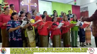Perayaan Natal Seksi Bapa GKPS Resort Jambi Tahun 2022 I Koor Korintus